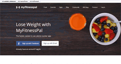 Desktop Screenshot of api.myfitnesspal.com
